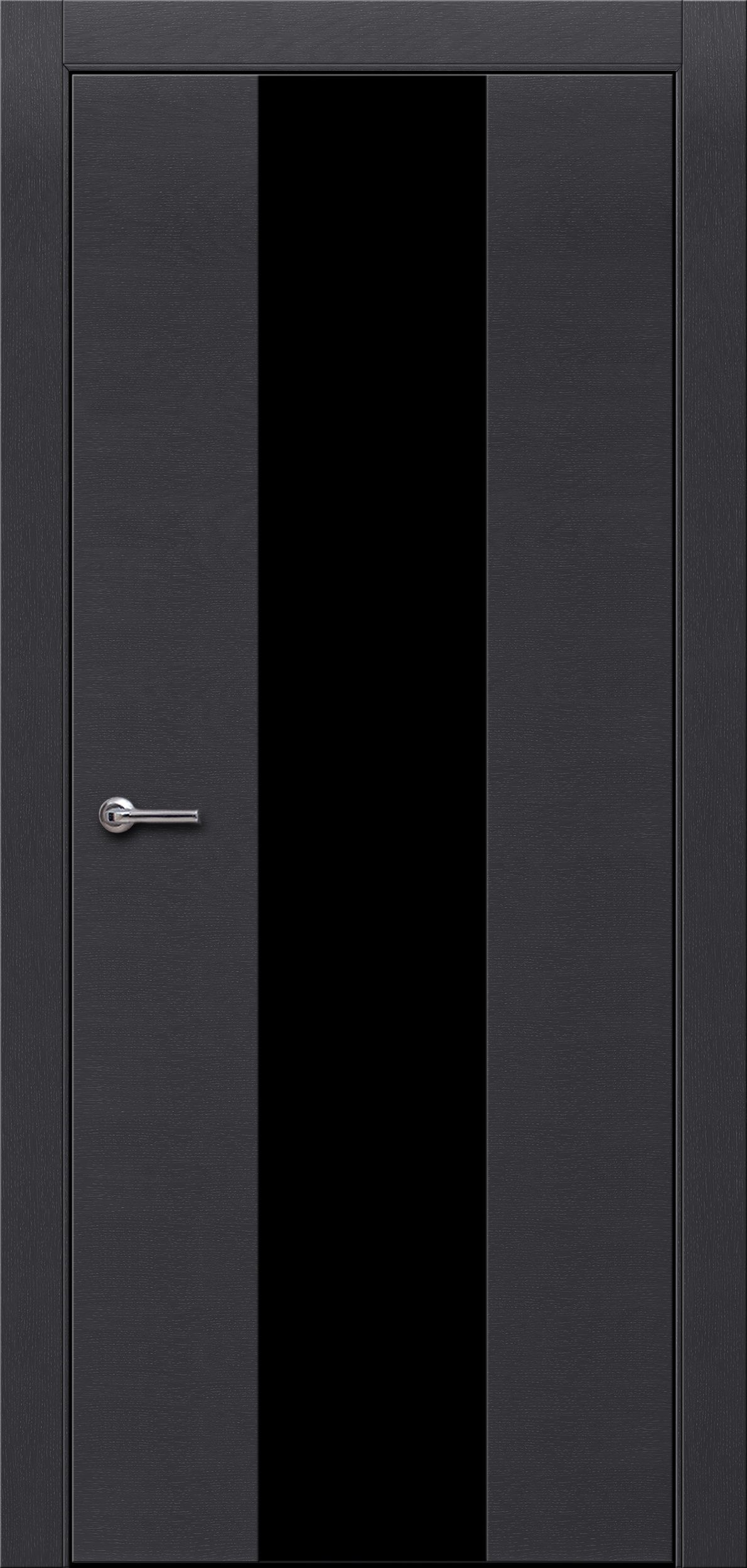 Межкомнатные двери с черным стеклом. Дверь рал 7011. Дверь 700х2000. Дверное полотно Морион эмаль белая 80*200 гл черн.лакобель.