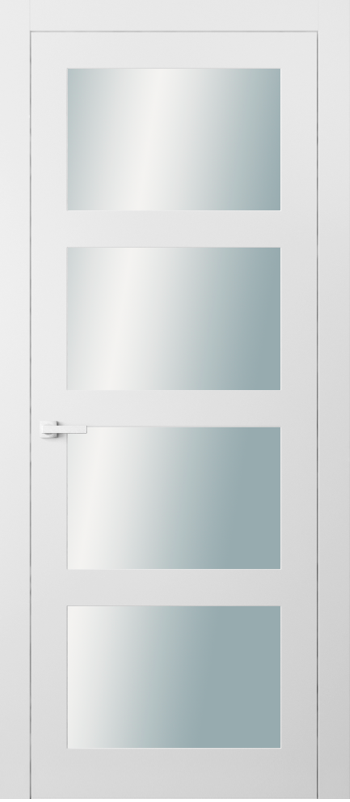 Классика-4 стекло (Эмаль белая,2000*800)