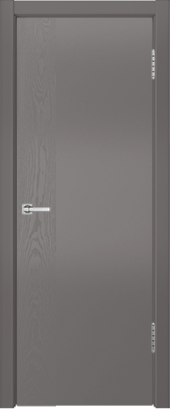 Принт 1 ясень графит глухое 