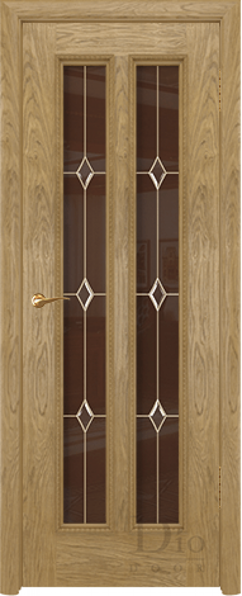 Неаполь винтаж тиснение стекло лира бронза 