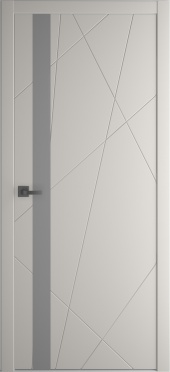 Chaos стекло matelac silver gray 