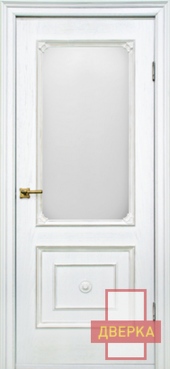 Бьянка Белая Патина Стекло